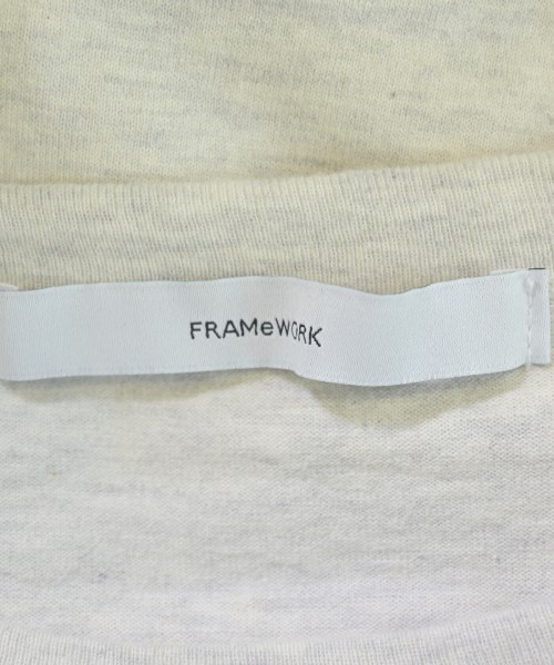 FRAMeWORK（フレームワーク）Tシャツ・カットソー グレー サイズ:F レディース/2200723771128