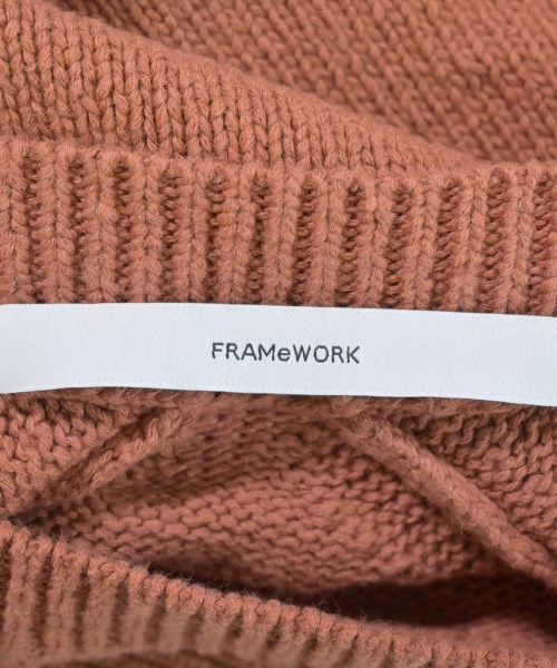 FRAMeWORK（フレームワーク）ニット・セーター 茶 サイズ:F レディース/2200724237012