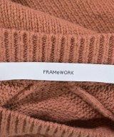 FRAMeWORK（フレームワーク）ニット・セーター 茶 サイズ:F レディース/2200724237012