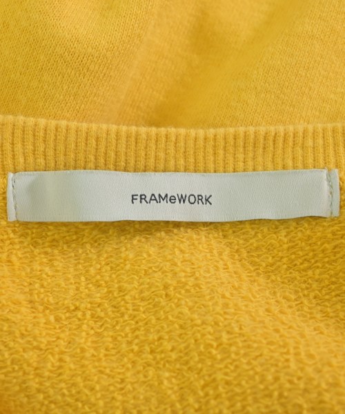 FRAMeWORK（フレームワーク）スウェット 黄 サイズ:F レディース/2200728863095