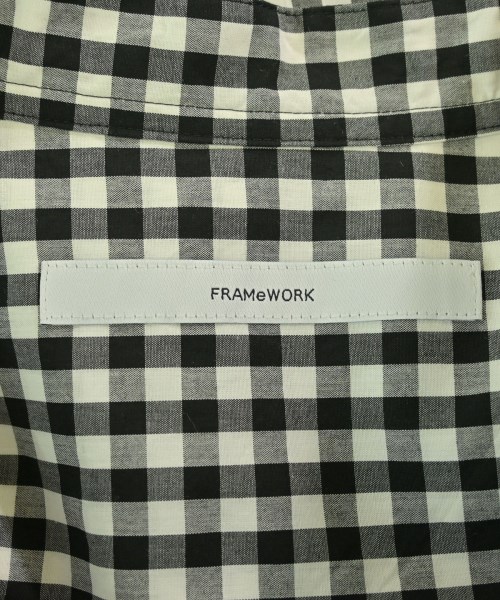 FRAMeWORK（フレームワーク）カジュアルシャツ 黒 サイズ:F レディース/2200678949085