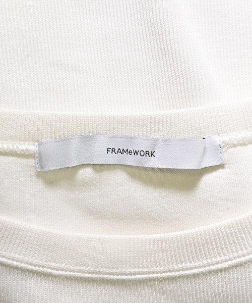 FRAMeWORK（フレームワーク）Tシャツ・カットソー 白 サイズ:-(M位) レディース/2200678949108
