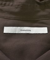 FRAMeWORK（フレームワーク）カジュアルシャツ 茶 サイズ:F レディース/2200683659092
