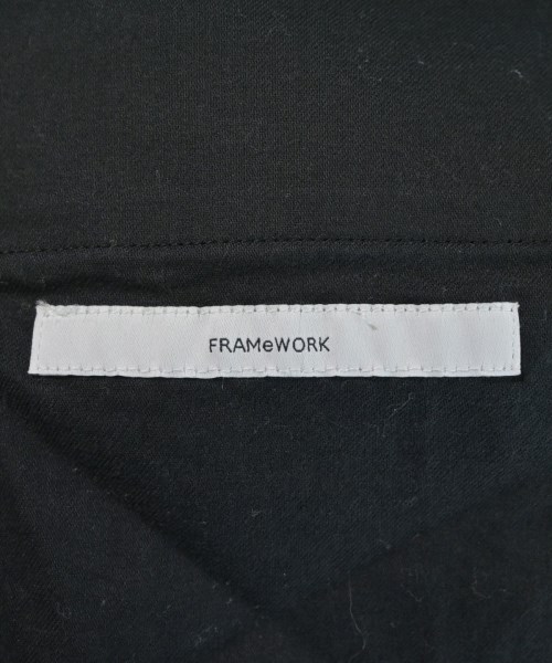 FRAMeWORK（フレームワーク）スラックス 黒 サイズ:36(S位) レディース/2200677039046