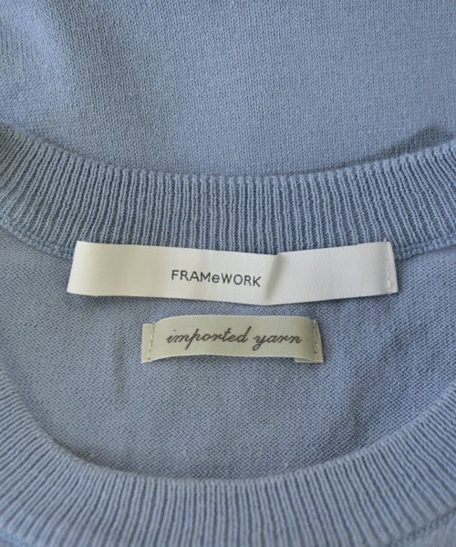 FRAMeWORK（フレームワーク）ニット・セーター 青 サイズ:F レディース/2200680985064