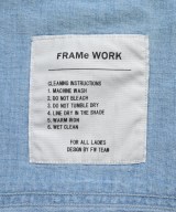 FRAMeWORK（フレームワーク）カジュアルシャツ 青 サイズ:F レディース/2200684587042