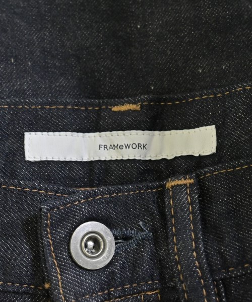 FRAMeWORK（フレームワーク）デニムパンツ 紺 サイズ:34(XS位) レディース/2200679256052