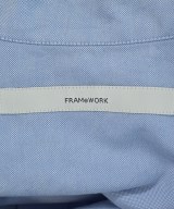 FRAMeWORK（フレームワーク）カジュアルシャツ 青 サイズ:F レディース/2200679256113