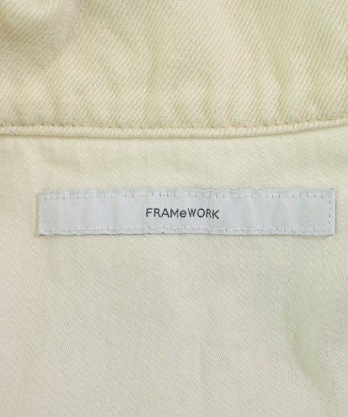 FRAMeWORK（フレームワーク）カジュアルシャツ 白 サイズ:F レディース/2200686319054