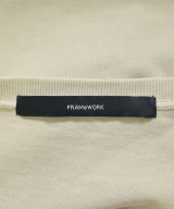 FRAMeWORK（フレームワーク）Tシャツ・カットソー 白 サイズ:F レディース/2200681603172