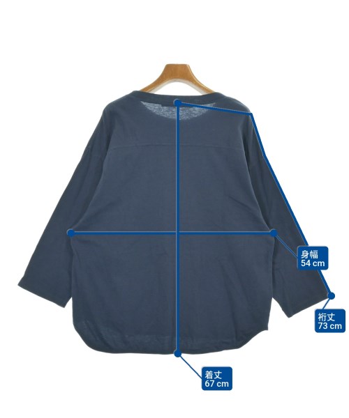 FRAMeWORK（フレームワーク）Tシャツ・カットソー 紺 サイズ:F レディース/2200686517030