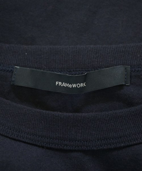 FRAMeWORK（フレームワーク）Tシャツ・カットソー 紺 サイズ:F レディース/2200686644019