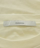 FRAMeWORK（フレームワーク）Tシャツ・カットソー 白 サイズ:F レディース/2200686644026