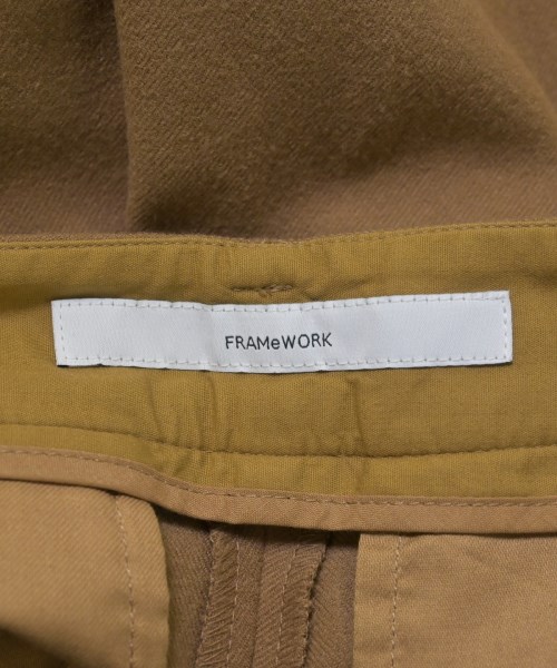 FRAMeWORK（フレームワーク）スラックス ベージュ サイズ:34(XS位) レディース/2200681297128