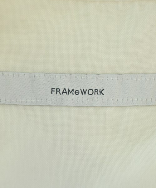 FRAMeWORK（フレームワーク）カジュアルシャツ 白 サイズ:F レディース/2200680282019