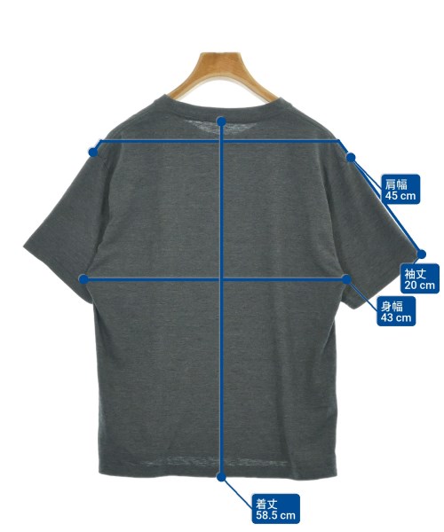 FRAMeWORK（フレームワーク）Tシャツ・カットソー グレー サイズ:F レディース/2200686548119