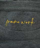 FRAMeWORK（フレームワーク）Tシャツ・カットソー グレー サイズ:F レディース/2200686548119