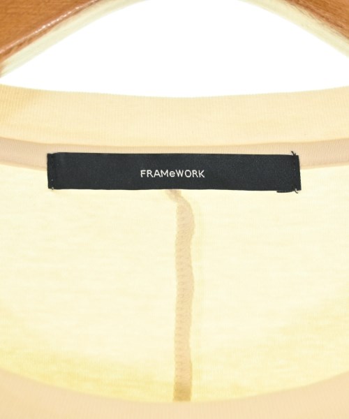 FRAMeWORK（フレームワーク）Tシャツ・カットソー ベージュ サイズ:F レディース/2200675362078