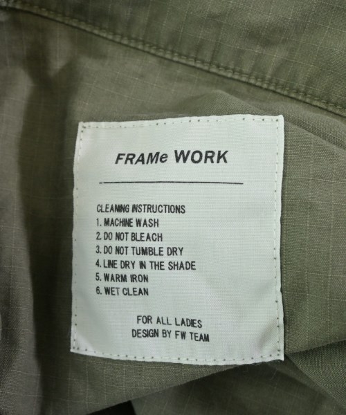 FRAMeWORK（フレームワーク）カバーオール カーキ サイズ:-(M位) メンズ/2200672323027