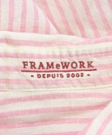 FRAMeWORK（フレームワーク）カジュアルシャツ 白 サイズ:F レディース/2200681054042