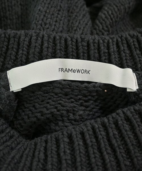 FRAMeWORK（フレームワーク）ニット・セーター 黒 サイズ:-(M位) レディース/2200672693021