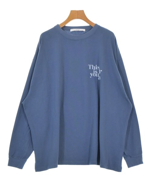 FRAMeWORK(フレームワーク)Tシャツ・カットソー 青 サイズ:F/2200682706247