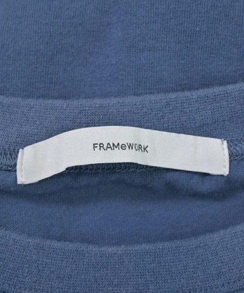 FRAMeWORK（フレームワーク）Tシャツ・カットソー 青 サイズ:F レディース/2200682706247