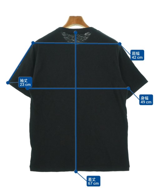 FRAMeWORK（フレームワーク）Tシャツ・カットソー 黒 サイズ:F レディース/2200683514155
