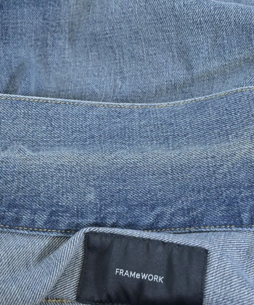 FRAMeWORK（フレームワーク）デニムジャケット 青 サイズ:38(M位) レディース/2200684149035