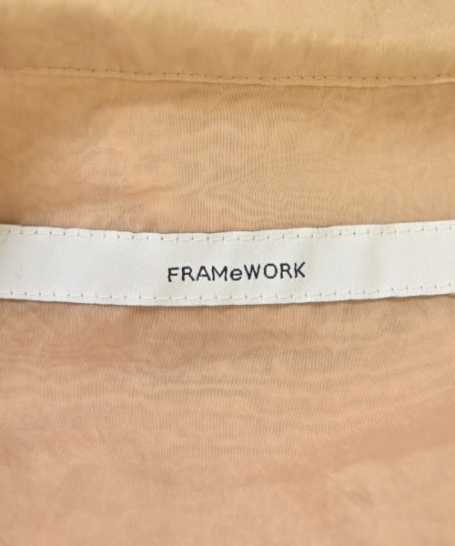 FRAMeWORK（フレームワーク）カジュアルシャツ ベージュ サイズ:F レディース/2200684896038