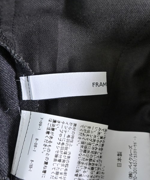 FRAMeWORK（フレームワーク）スラックス グレー サイズ:38(M位) レディース/2200689391040