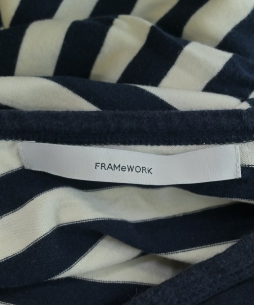 FRAMeWORK（フレームワーク）Tシャツ・カットソー 紺 サイズ:-(M位) レディース/2200685179031