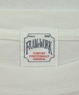 FRAMeWORK（フレームワーク）Tシャツ・カットソー 白 サイズ:F レディース/2200688295066