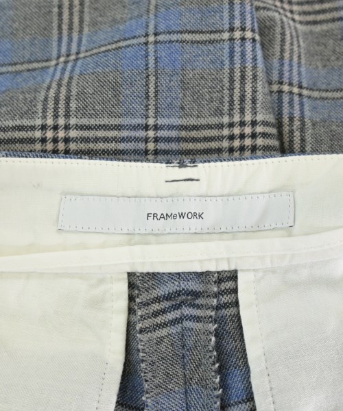 FRAMeWORK（フレームワーク）スラックス 青 サイズ:36(S位) レディース/2200689097065