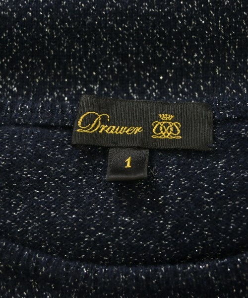 Drawer（ドロワー）ニット・セーター 紺 サイズ:1(S位) レディース/2200622900056