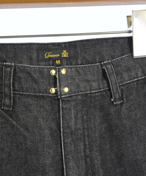 Drawer（ドロワー）デニムパンツ 黒 サイズ:40(M位) レディース/2200635688019