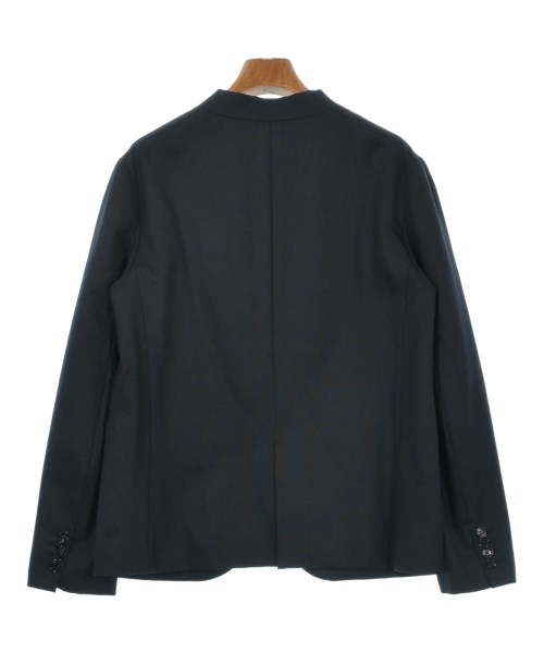 Drawer（ドロワー）ノーカラージャケット 紺 サイズ:38(M位) レディース/2200638013078