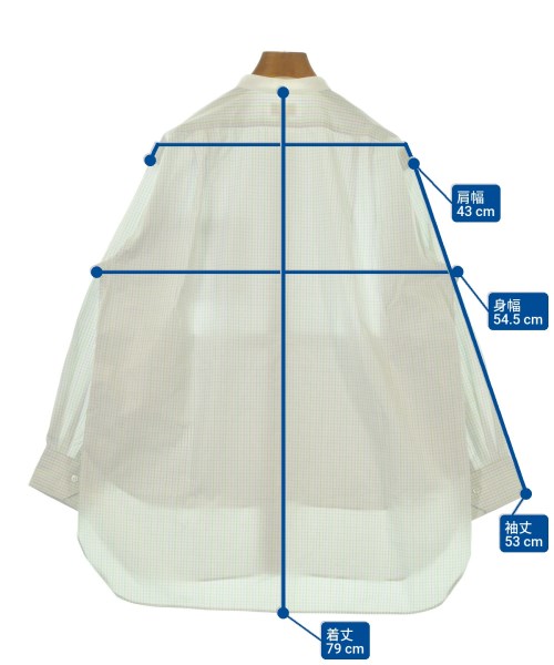 Drawer（ドロワー）カジュアルシャツ 白 サイズ:36(S位) レディース/2200624044024