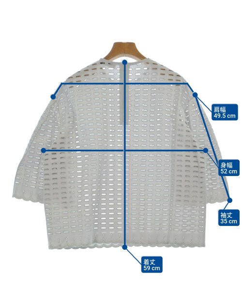 Drawer（ドロワー）ブラウス グレー サイズ:F レディース/2200625016051