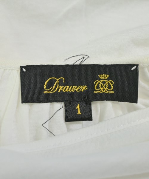 Drawer（ドロワー）Tシャツ・カットソー 白 サイズ:1(S位) レディース/2200623765012