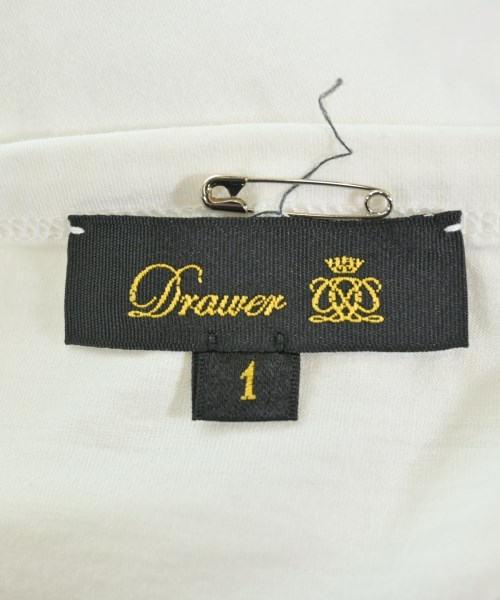 Drawer（ドロワー）Tシャツ・カットソー 白 サイズ:1(S位) レディース/2200623765166