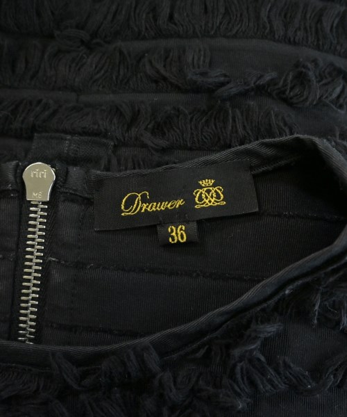 Drawer（ドロワー）カジュアルシャツ 黒 サイズ:36(S位) レディース/2200623765203