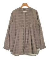 Drawer（ドロワー）カジュアルシャツ 茶 サイズ:38(M位) レディース/2200625531103