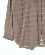 Drawer（ドロワー）カジュアルシャツ 茶 サイズ:38(M位) レディース/2200625531103