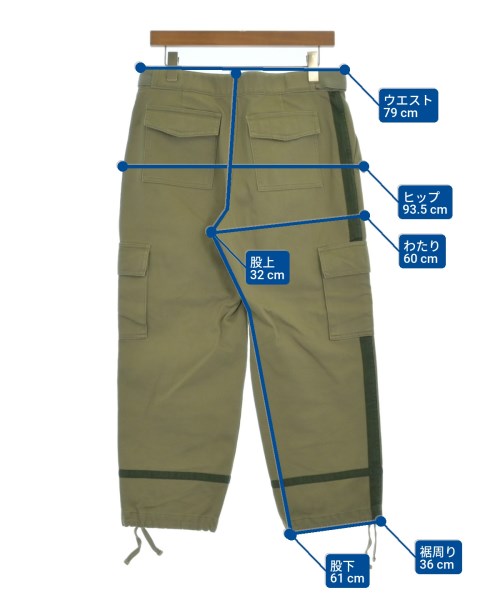 Drawer（ドロワー）カーゴパンツ カーキ サイズ:36(S位) レディース/2200640538040