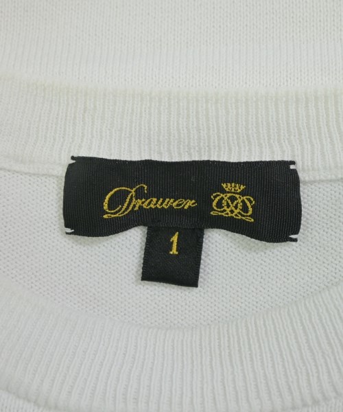Drawer（ドロワー）ニット・セーター 白 サイズ:1(S位) レディース/2200640838041