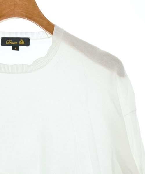 Drawer（ドロワー）ニット・セーター 白 サイズ:1(S位) レディース/2200618010363