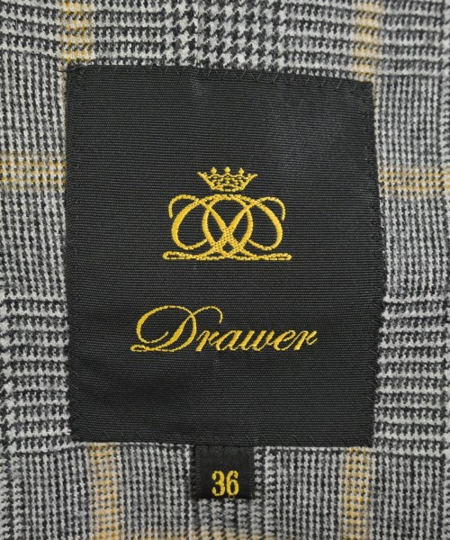 Drawer（ドロワー）カジュアルジャケット 黒 サイズ:36(S位) レディース/2200642199027