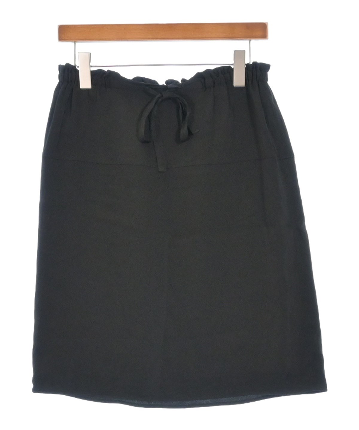 Drawer ドロワー ひざ丈スカート 黒 40(M位) 0197625J0075 Drawer(ドロワー)ひざ丈スカート 黒 サイズ:38(M位