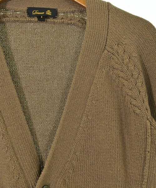 Drawer（ドロワー）カーディガン カーキ サイズ:1(S位) レディース/2200614988048